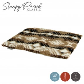 Self Heating Aztec Brown Pad S 48x38cm