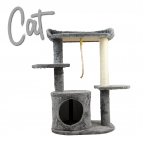 Grey Cat Tree