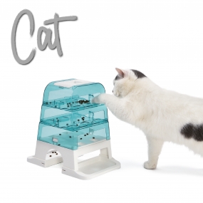 Cat Slow Feeder/Enrichment Tower