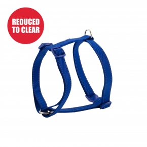 Nylon Dog Harness Blue S 37-58cm