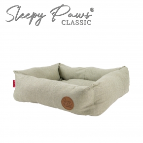 Sleepy Paws Square Bed 60x50cm Green