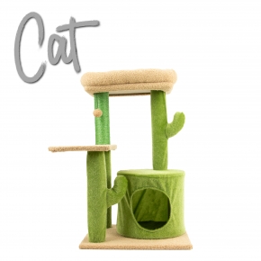 Cat scratch posts and hides