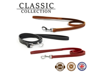 Classic Leather Lead Tan 1mx12mm