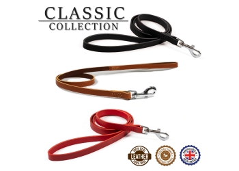 Classic Leather Lead Red 1mx12mm