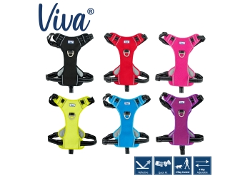 Viva  Exercise & Travel Harness Black S 35-45cm