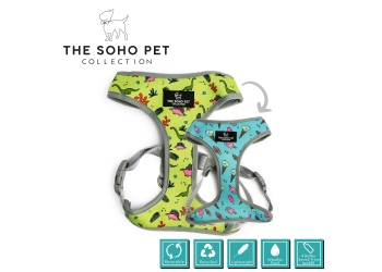 Dino/Ice Cream Reversible Harness XS