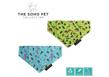 Dino/Ice Cream Patterned Bandana (2 per pack)