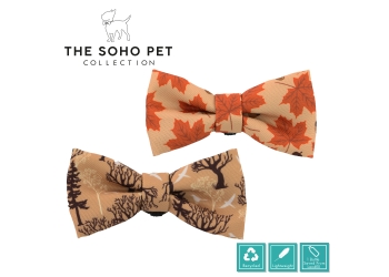 Maple Leaf/Woodland Patterned Bow Tie (2 per pack)