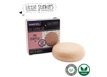 Little Stinkers Pink Grapefruit Shampoo Bar