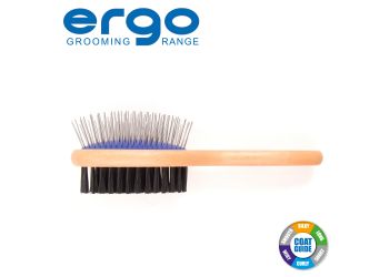 Wood Handle Double Sided Brush S