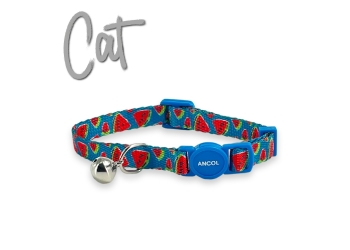 Watermelon Cat Collar