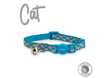 Reflective Zig-Zag Cat Collar