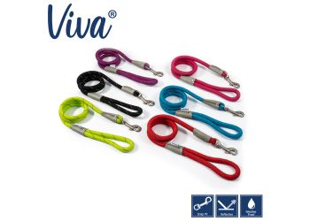 Viva Rope Lead Reflective Black 1.07mx10mm