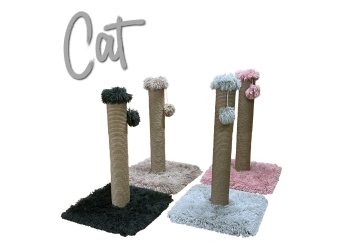 Long Plush Cat Scratcher