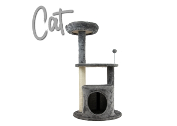 Soft Grey Cat Tree