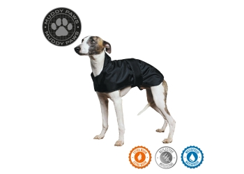 Hound Dog Coat Black 43cm