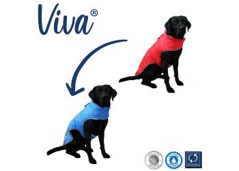 Viva Reversible Coat Red/Blue 35cm Sml/Medium