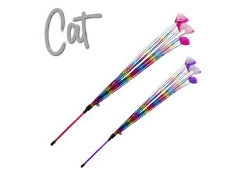 Rainbow Feather Cat Teaser