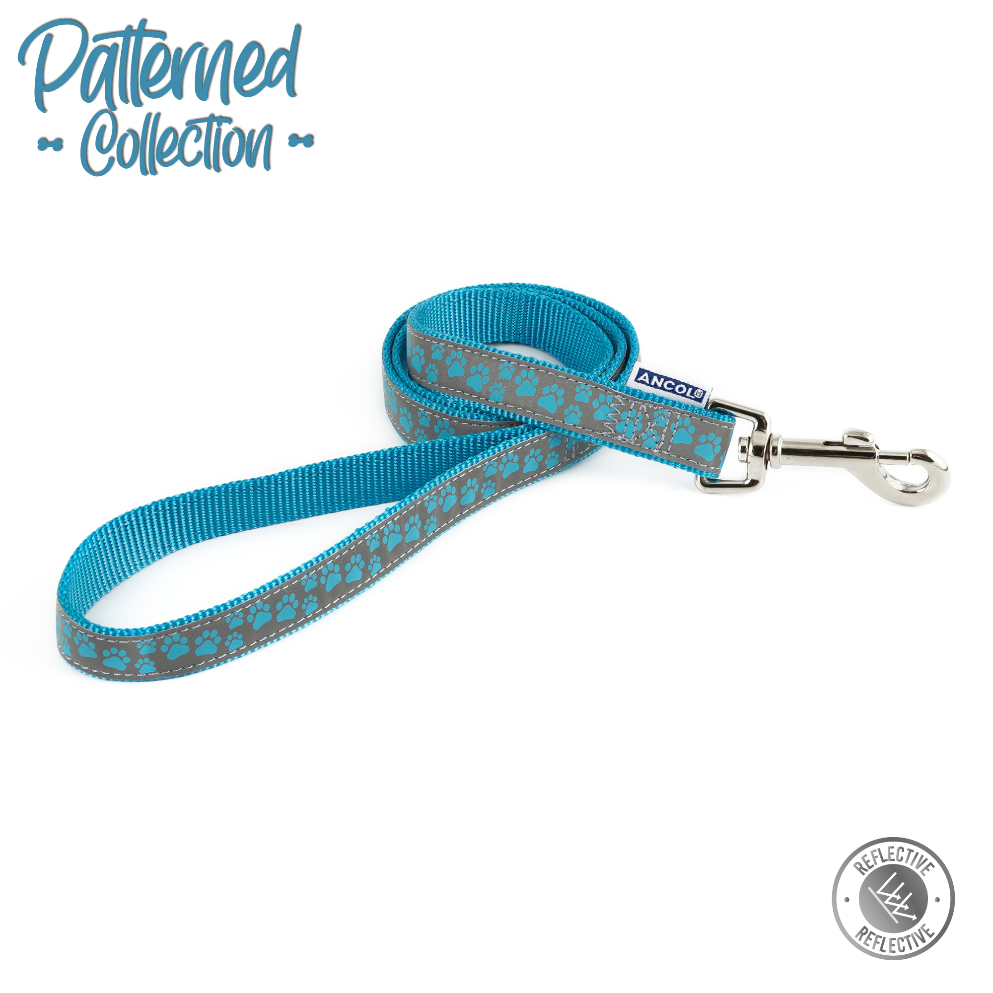 Ancol Blue Reflective Rope lead