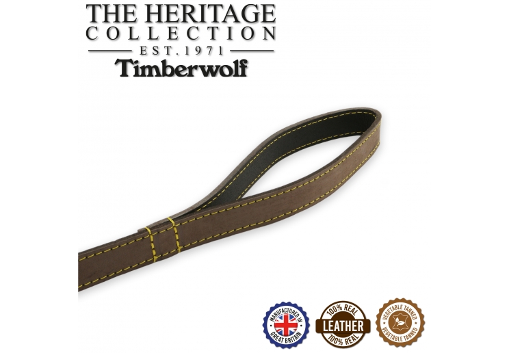 Timberwolf Leather Lead Sable 1mx19mm