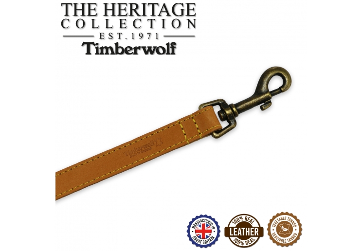 Timberwolf Leather Lead Mustard 60cmX19mm