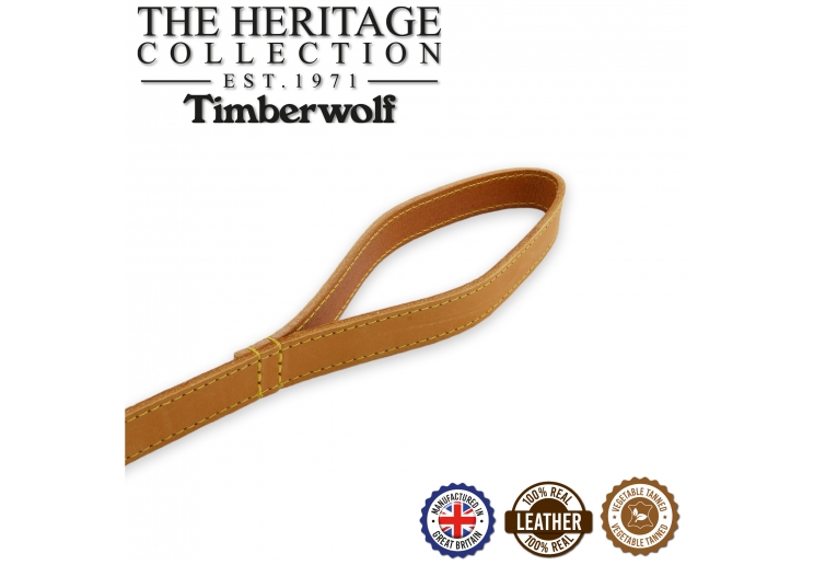 Timberwolf Leather Lead Mustard 60cmX19mm