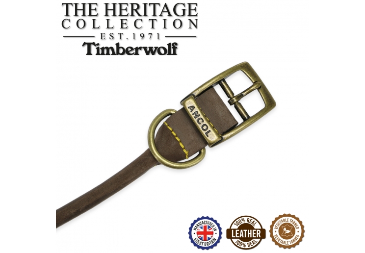 Timberwolf Rolled Collar Sable 28-36cm Size 3