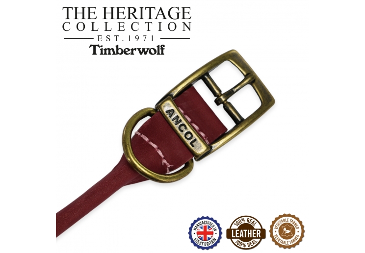 Timberwolf Rolled Collar Raspberry 35-43cm Size 4