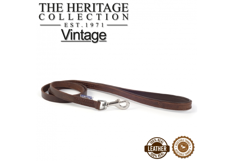 Vintage Leather Lead 1mx12mm