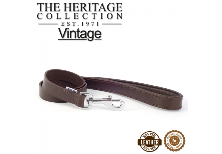 Vintage Leather Lead 1mx22mm