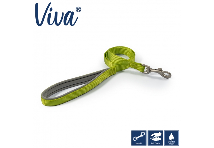 Viva Padded Lead Lime 1mx19mm