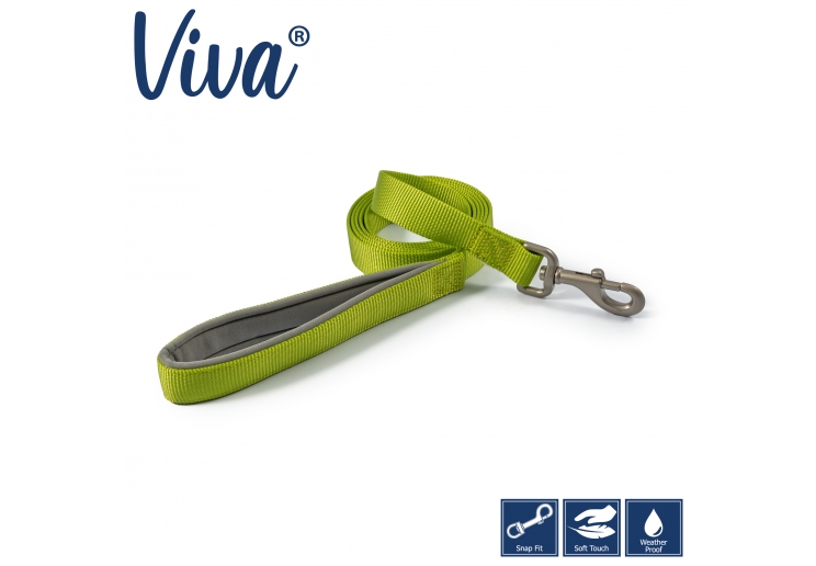 Viva Padded Lead Lime 1mx25mm