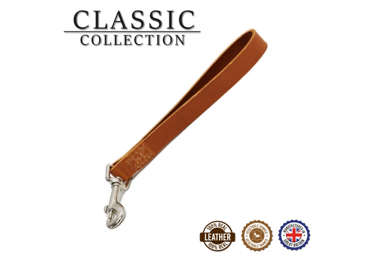 Leather Handloop Tan 25cmx19mm