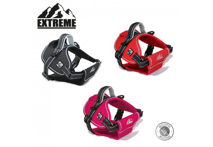 Extreme Harness Red M 68-86cm