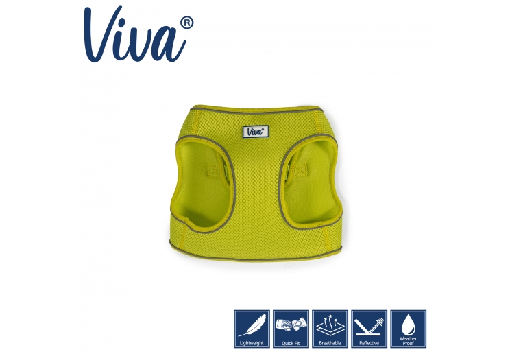 Viva Step-in Harness Lime XS 30-36cm