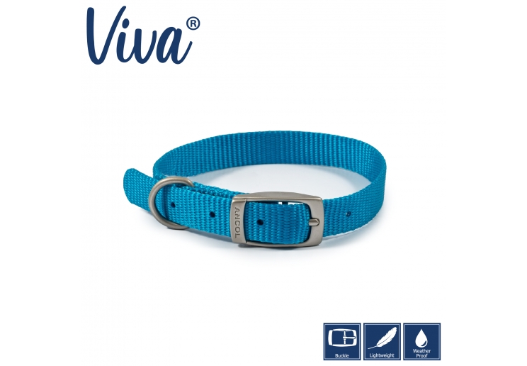 Viva Collar Blue 26-31cm Size 2