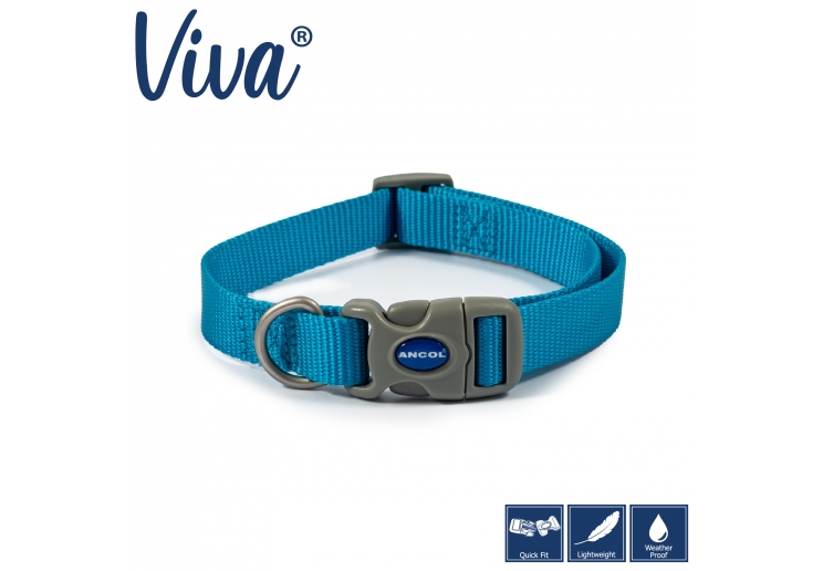 Viva Adjustable Collar Blue 45-70cm Size 5-9