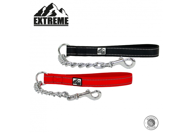 Extreme Extra Heavy Chain Lead Black 50cm