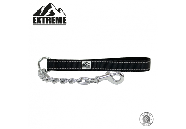 Extreme Extra Heavy Chain Lead Black 50cm