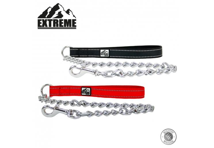 Extreme Extra Heavy Chain Lead Black 80cm