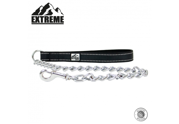 Extreme Extra Heavy Chain Lead Black 80cm