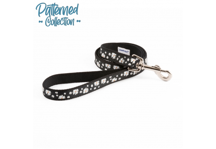 Fashion Lead Black Daisy 1m x1.9cm