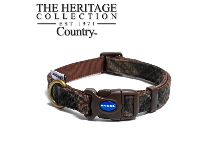 Country Check Adjustable Collar 45-75cm