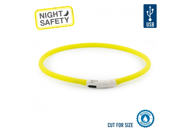 USB Flashing Band Yellow