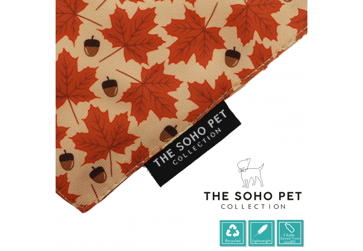 Maple Leaf/Woodland Patterned Bandana (2 per pack)