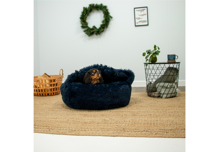 Plush Cove Bed Navy