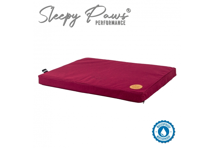 Waterproof Flat Pad Burgundy 61x46cm