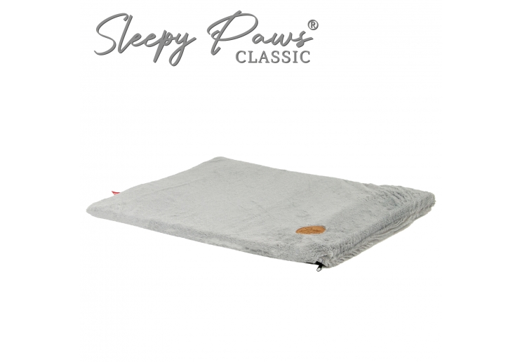 Sleepy Paws Flat Pad 61x46cm Grey