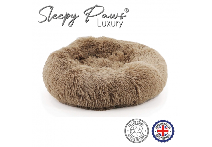 Super Plush Donut Bed 50cm Oatmeal