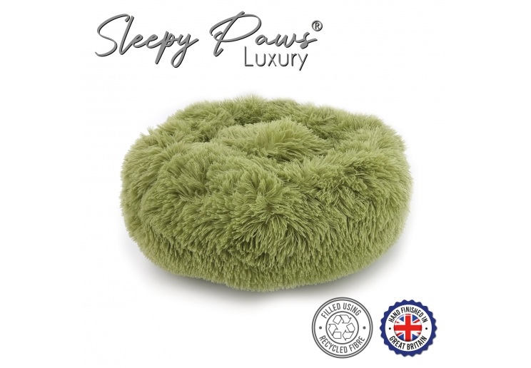 Super Plush Donut Bed 50cm Sage